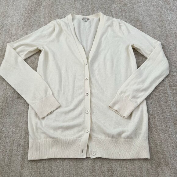 GAP Sweaters - Gap Cotton Silk Cardigan Sweater S